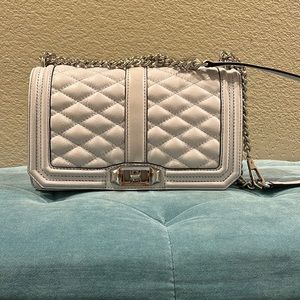 Baby blue Rebecca Minkoff Love bag